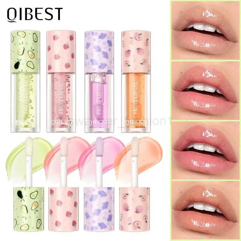 Fruit Flavors Lip Oil Set Hydrating Moisturising Clear Lipgloss Water Gloss Lip Pomade Lasting Lip Protector Plump Lips MakeupXJ240812