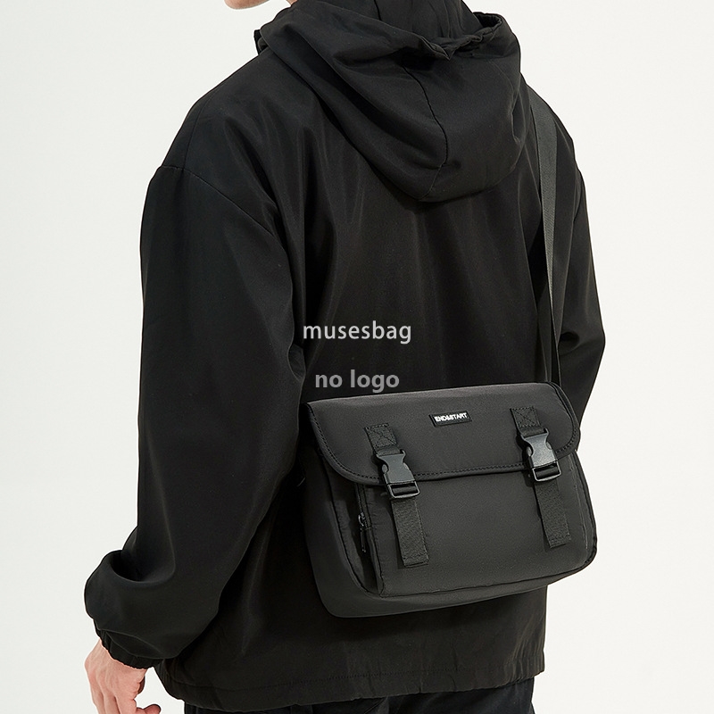 College crossbody bag men's fashion brand shoulder bag casual large capacity crossbody backpack day messenger bag boys