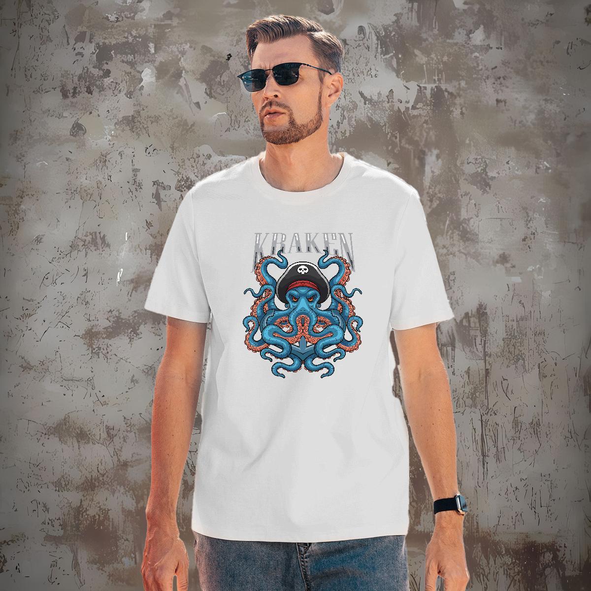 T Shirts Men 230g Cotton Daily Outfit Round Neck Short Sleeve DIY Printed Couples T Shirts DIY Customized Loose Tshirts