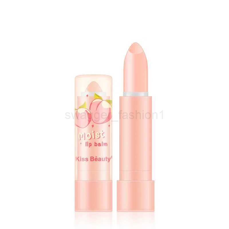 Peach Moisturize Lip Balm Nourish Long-Lasting Anti-Dry Hydration Gel Lip Care Lipstick Natural Moisture Lip Woman CosmeticsXJ240812