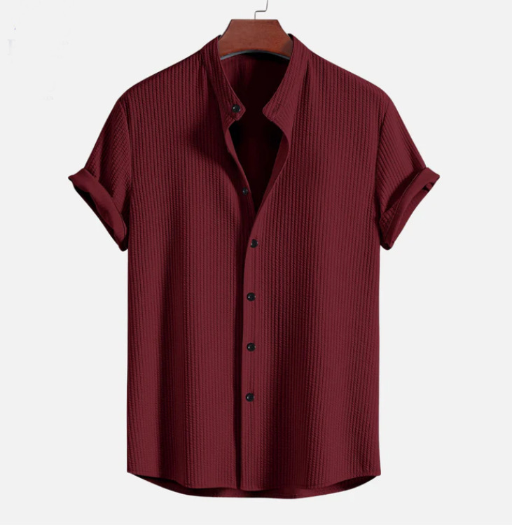 Men's T Shirts Men's short sleeved solid color men's shirt top