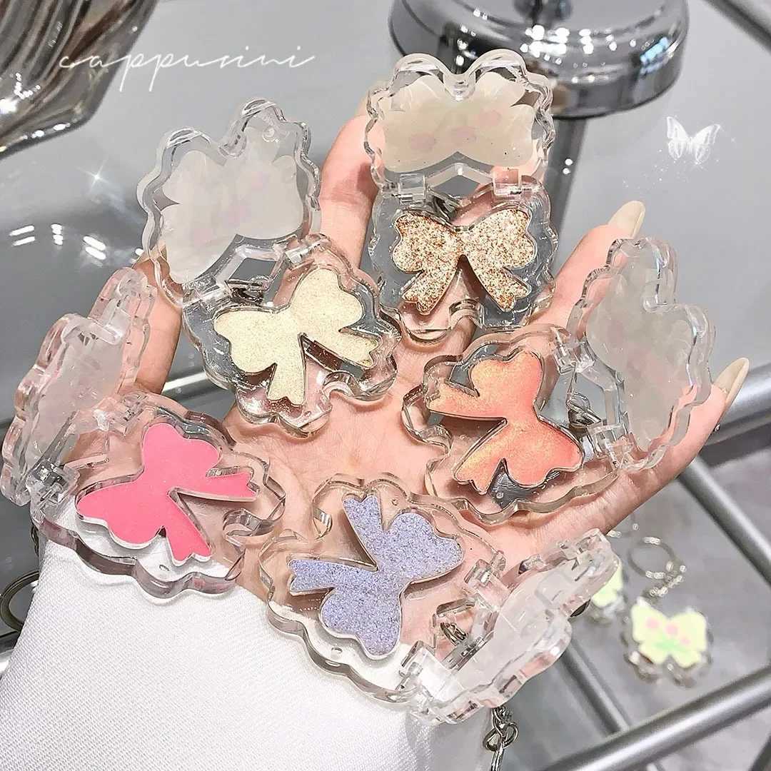 Butterfly Diamond Eye Shadow Palette Monochrome Glitter Eyeshadow Glossy Shiny Highlighter Shadow Lasting Shimmer Eyes MakeupCL240812