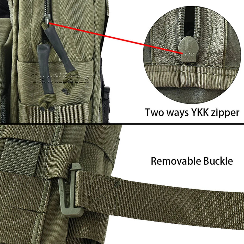 Mini hydration bag 2in1 detachable IFAK patch MOLLE hunting 240810