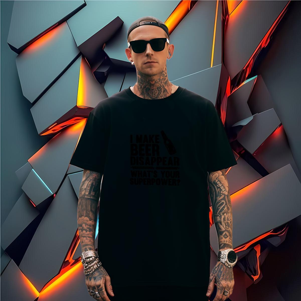 Free Shipping Men Clothes T-Shirt letter 230g Cotton Street Breathable Crew Neck T-Shirts Custom Print Oversized Fashion New Tops Tees