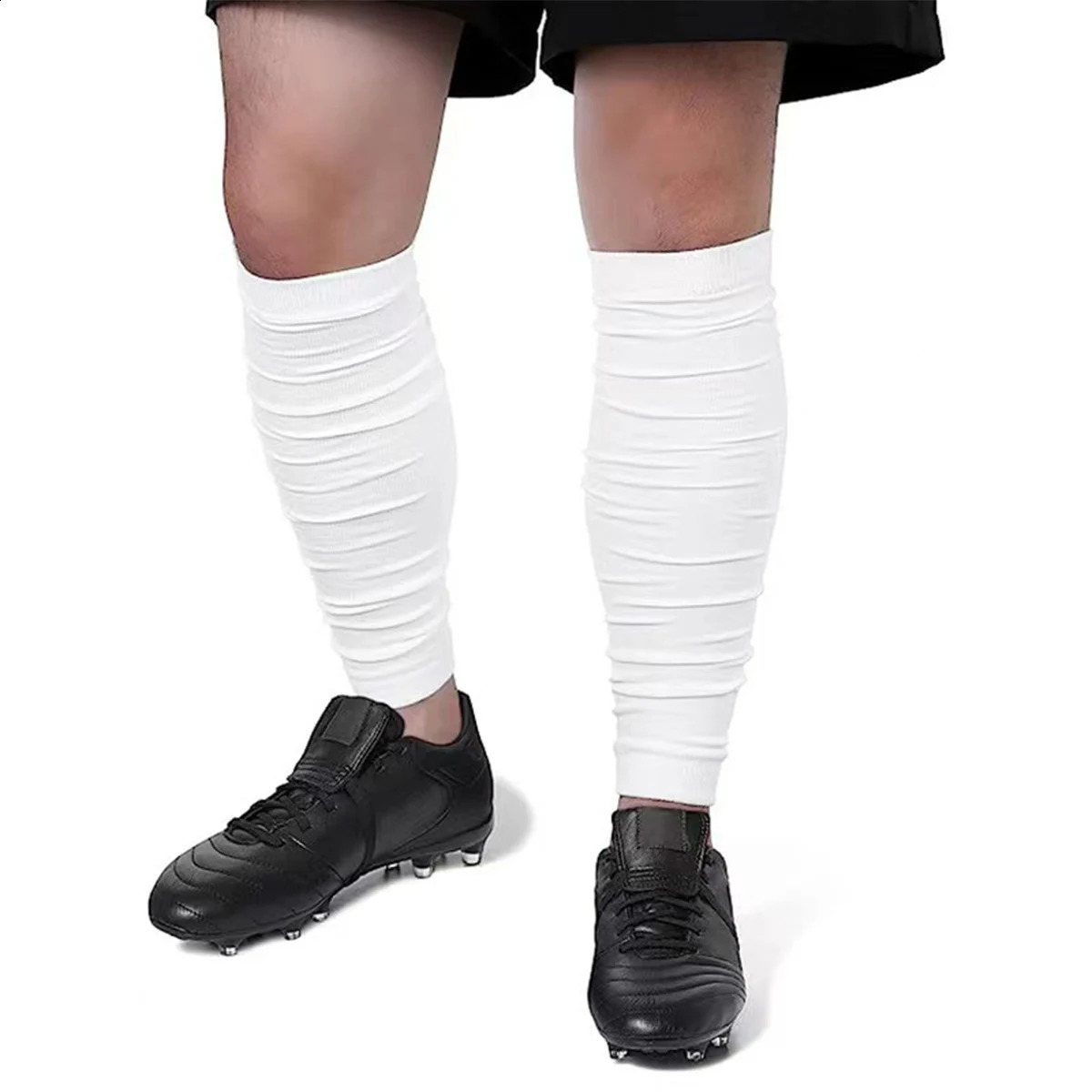 1 Pair Leg Sleeves to Accompany Grip Socks Calf Compression for Soccer Football Basketball Match Your Team Kit 240805