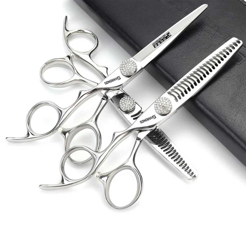 SHARONDS Professional Hairdressing Scissors Hairdresser Dedicated Clippers 440C Japanese Steel Barber specialized Hair Scissors CL240812