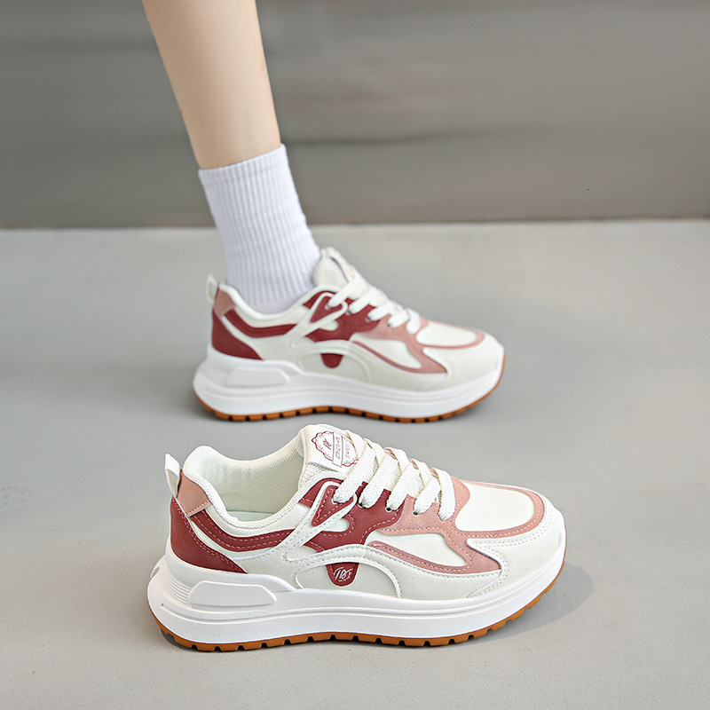 Ddmysports Instagram Korean New Forrest Gump For Women Spring Student Sports Running Casual Thick Sole Elevated Shoes K Outdoor