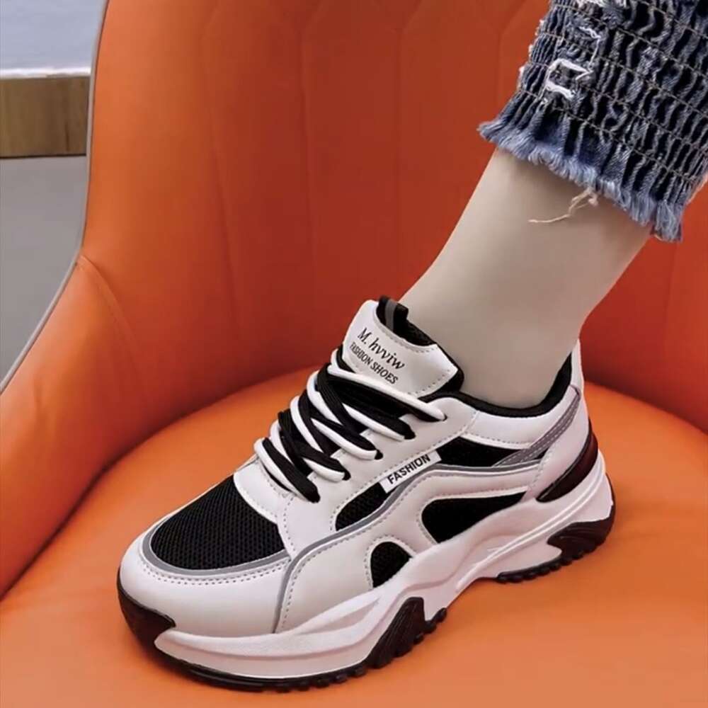 Ddmysports Dad S New Spring And Autumn Small Tall Thick Sole Versatile Instagram Super Ot Casual Sports Women Shoes Outdoor