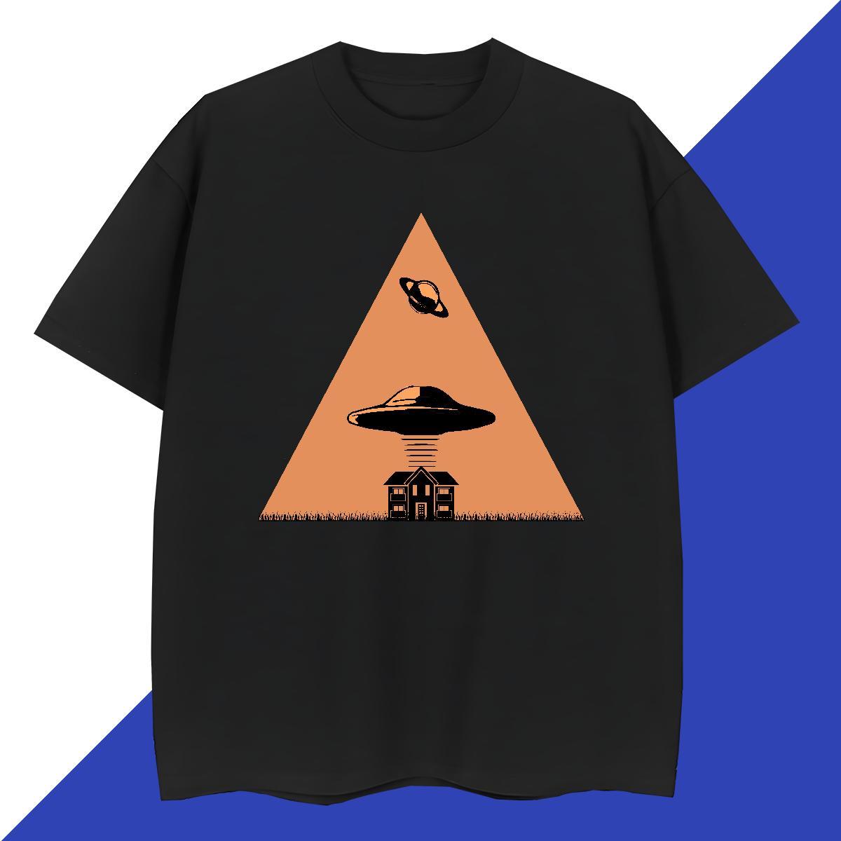 High Quality Men Clothes T-Shirt ET 100% Cotton 230g Sport Short Sleeve Soft T Shirt For Man Cartoon Print Brand Tee Shirt