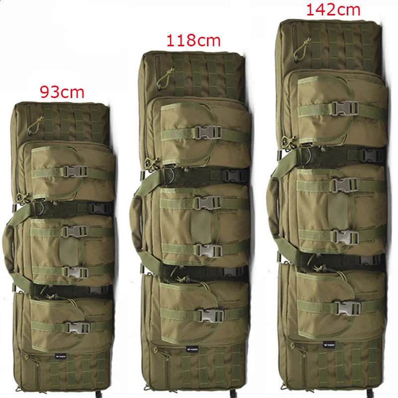 93cm 118cm 142cm tactical plush gun bag hunting backpack shooting paintball sniper air shell 240810