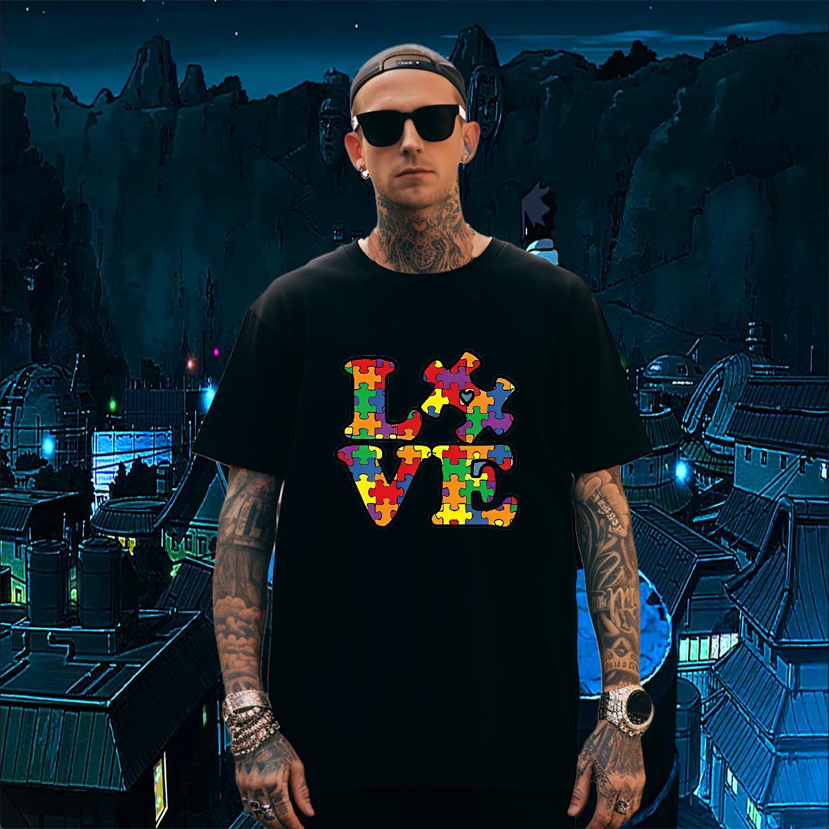 Loose Fit Men Clothes T-Shirt letter 230g Pure Cotton Hip Hop Breathable T-Shirts Custom Printing 2024 DIY Tees