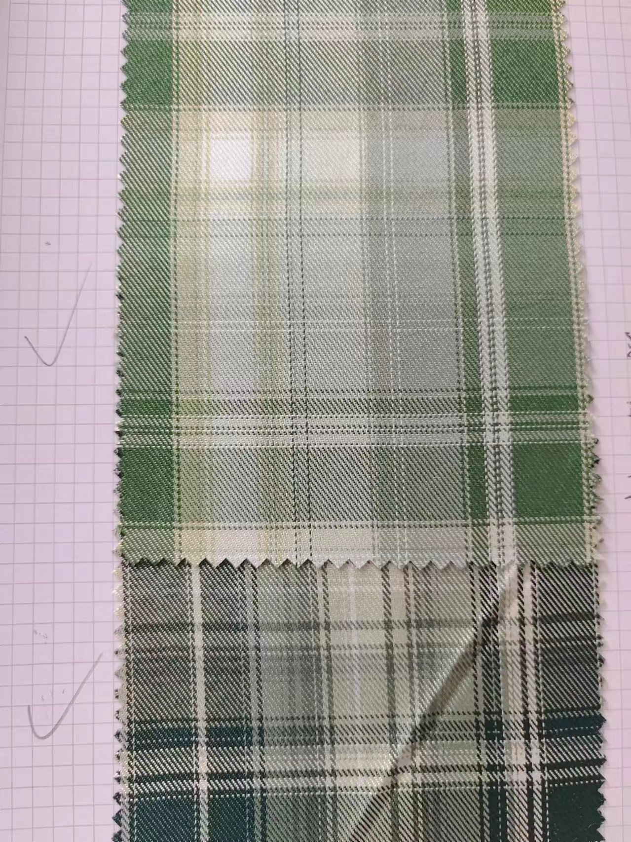 High quality and durable polyester check fabric is the ideal material for school uniforms