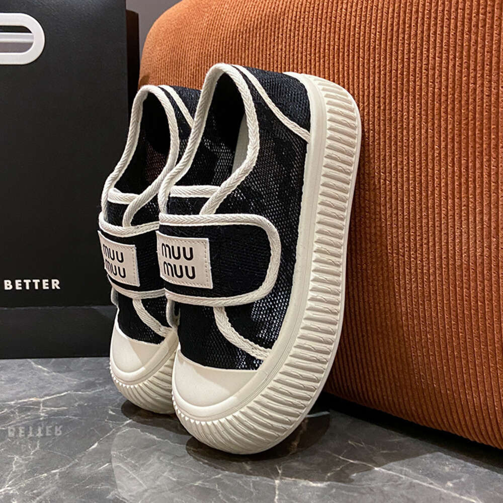Ddmysports Summer New Instagram Korean Breathable Canvas Female Trendy Student Two Wear Casual Versatile Little White Shoes C Outdoor