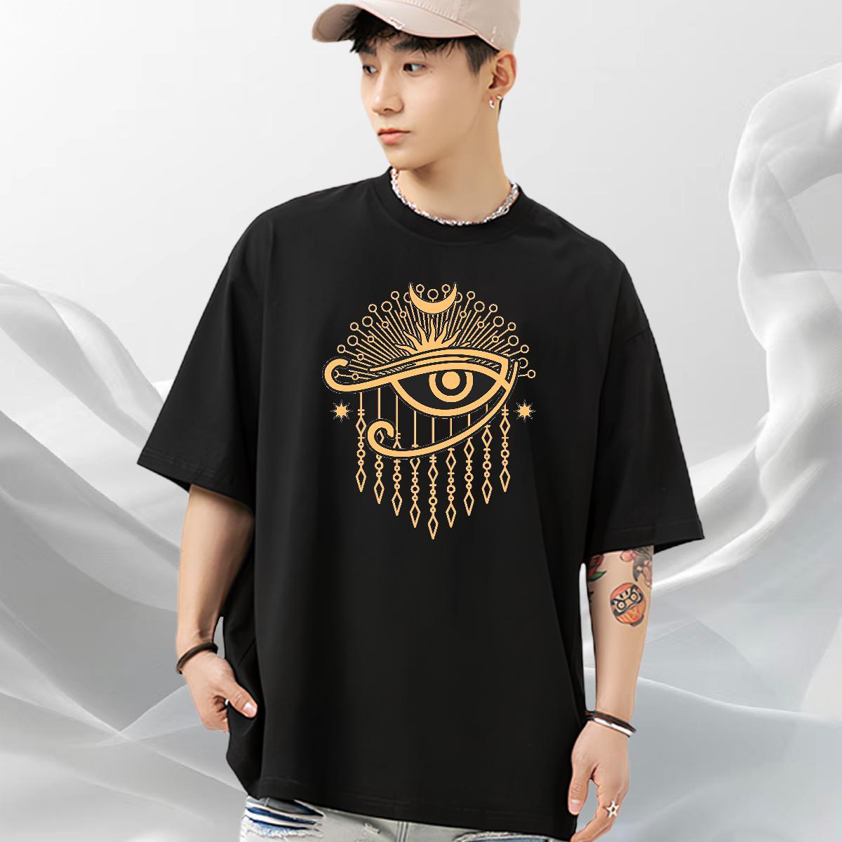 Custom T-Shirts logo Tshirts 230g 100% Cotton Outdoor High Quality White Plus Size Short Sleeve O-Neck Men Tshirts