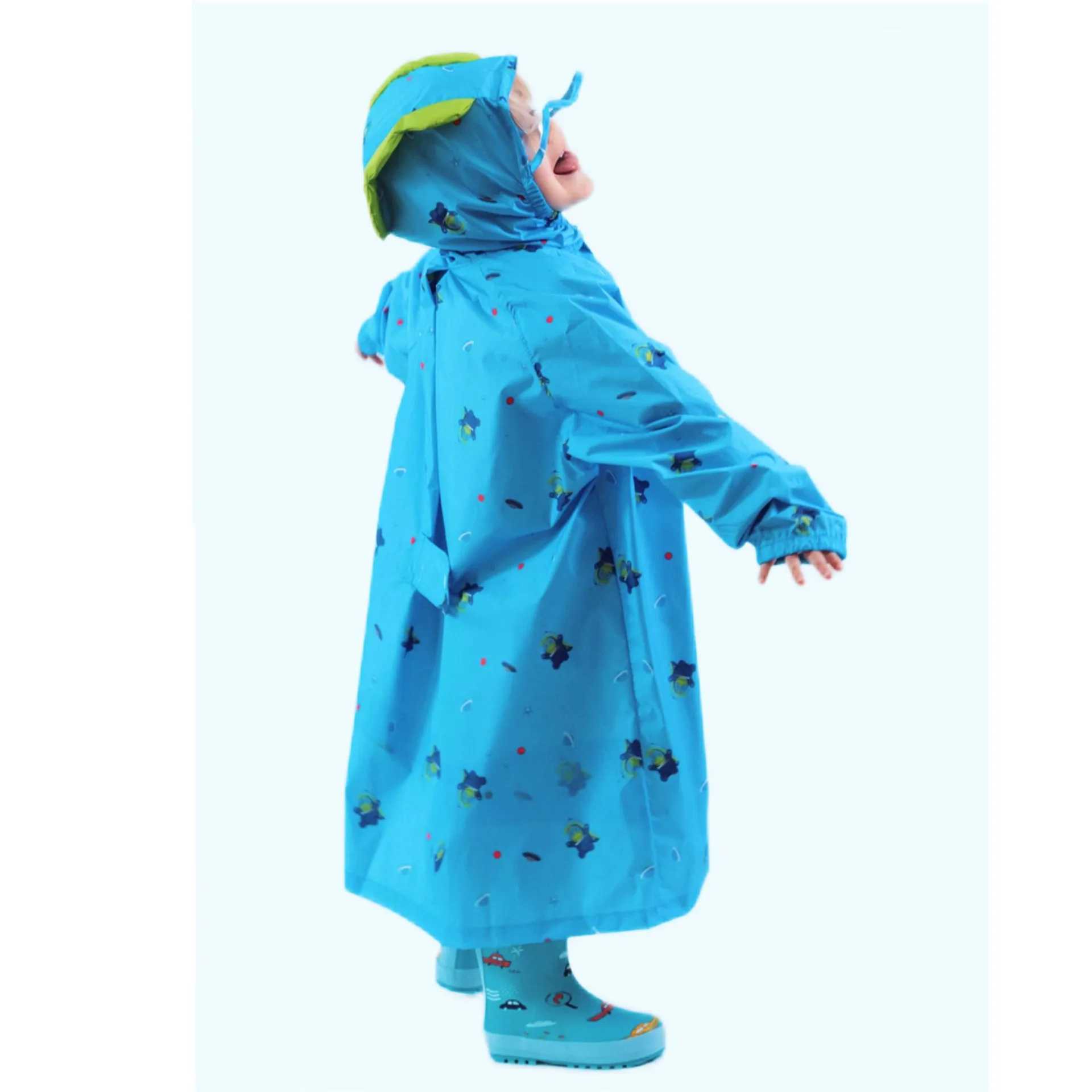 75-150cm Waterproof Rain Coat Cover For Kids Infant Raincoat Poncho Jacket Y240810