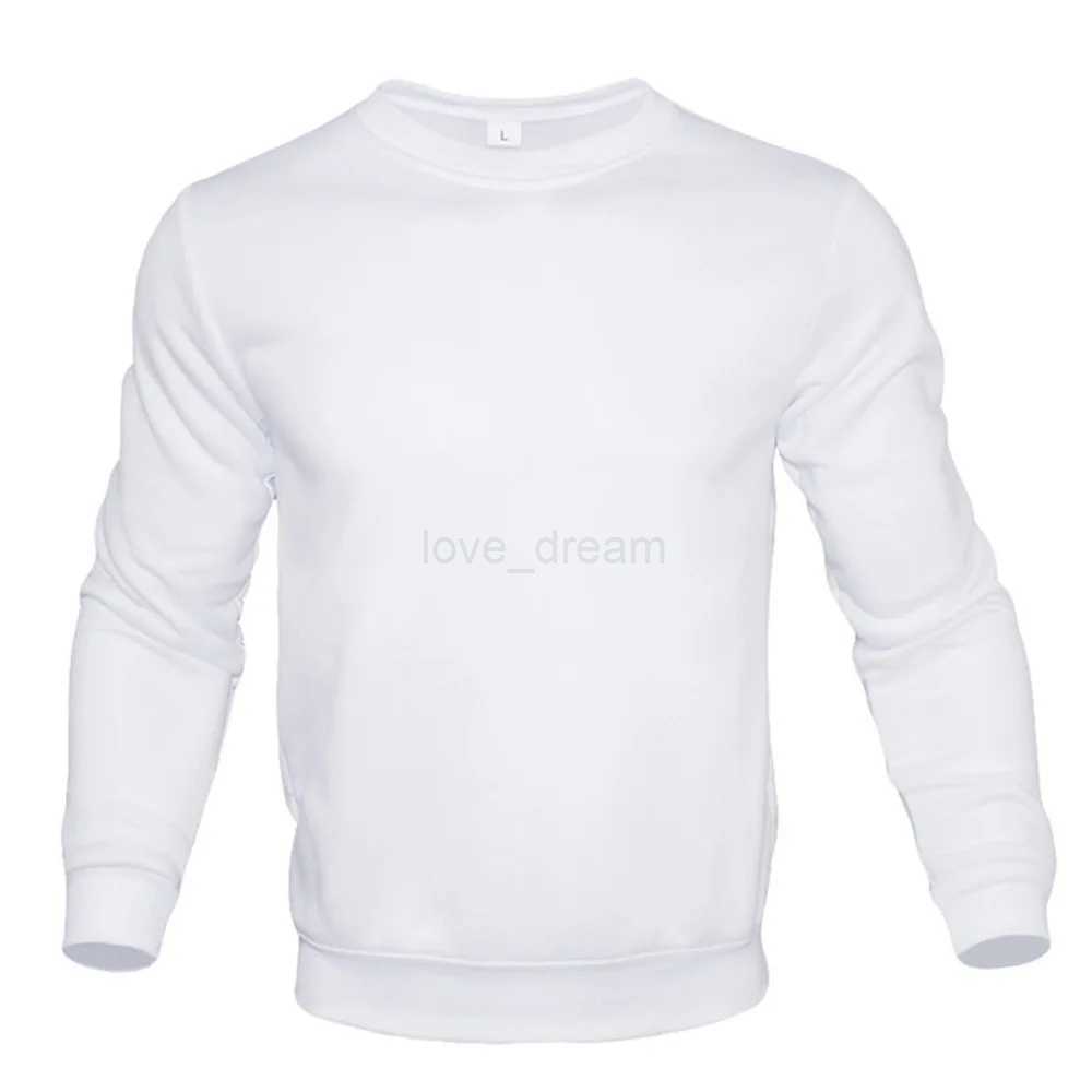Autumn Mens Sweater Pullover Solid Color Round Neck Cardigan Sweater Mens Fashion Long Sweatshirt TopsXJ240812