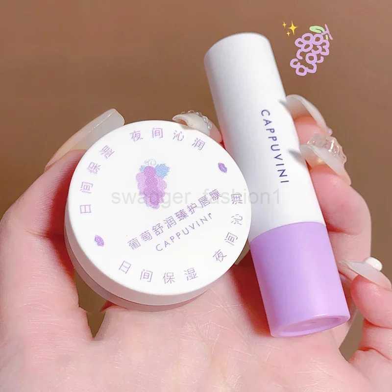 Fruit Flavor Lip Balm Natural Plant Lip Mask Lasting Moisturizing and Fading Lip Line Relieves Dry Lipgloss Gloss Care LipstickXJ240812