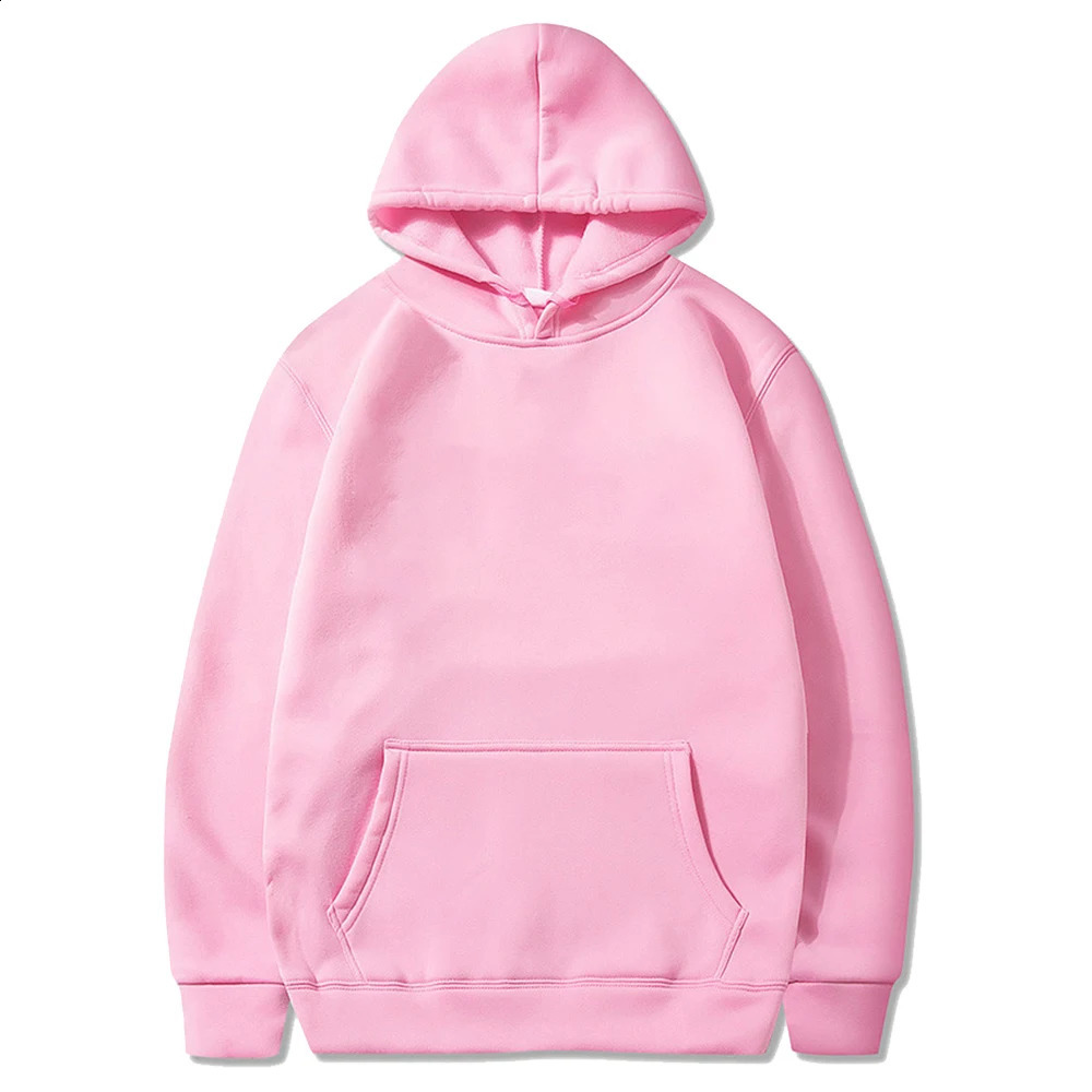 Mens Casual Hoodie Womens Solid Color Fleece Hoodies Spring Autumn Oversized Pullovers Black multiple colour warm Sweatshirts 240812