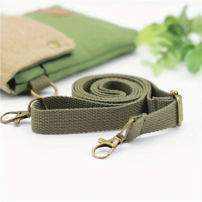 Mini Fabric Crossbody Bag Color Contrast Cell Phone Vintage Shoulder Purse For Women Small Allmatch 240810Z