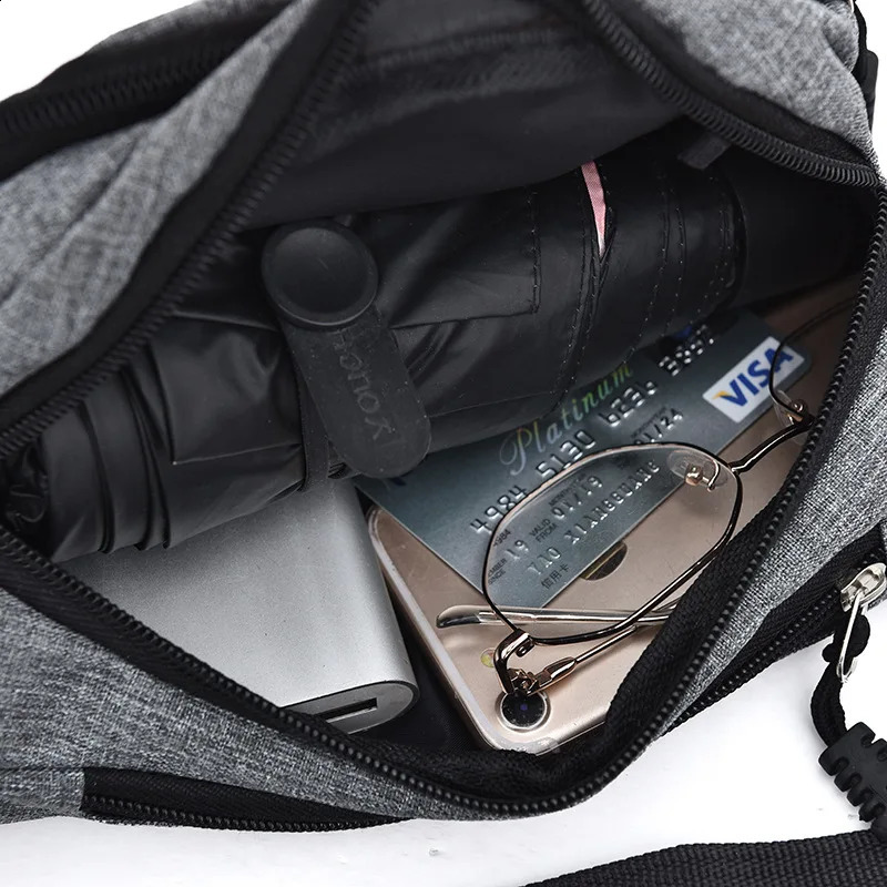 Fashion Men Women Waist Bag Casual Fanny Pack Purse Large Phone Belt Pouch Canvas Outdoor Travel Banana Hip Bags 240812