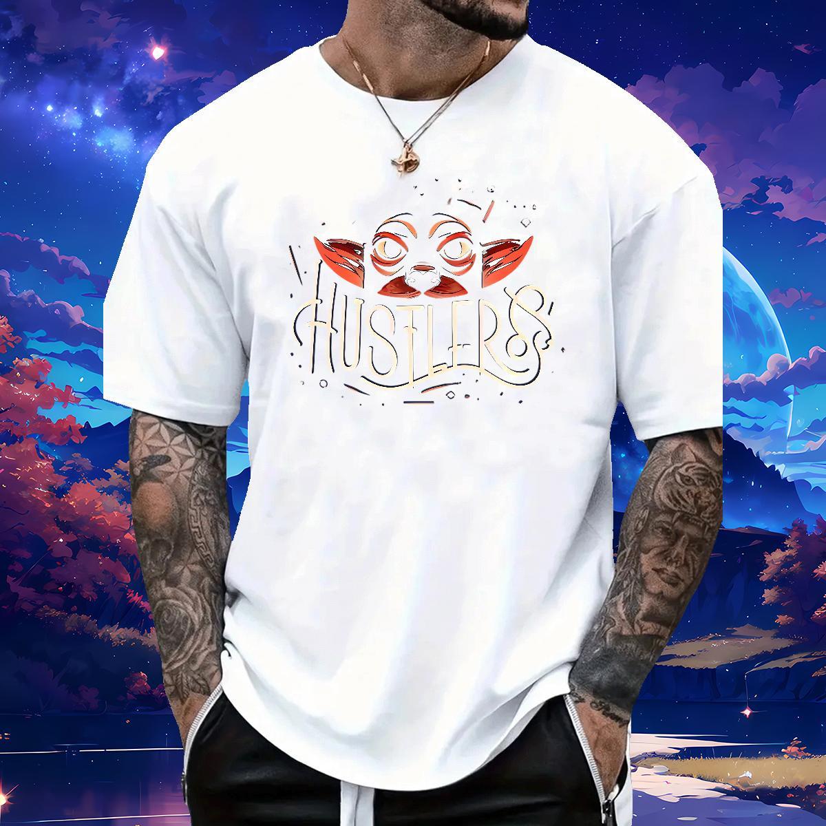 Popular Men Clothes T-Shirt letter 230g Pure Cotton Home Outdoor Breathable Soft Man T Shirts Custom Anime Wholesale Tees