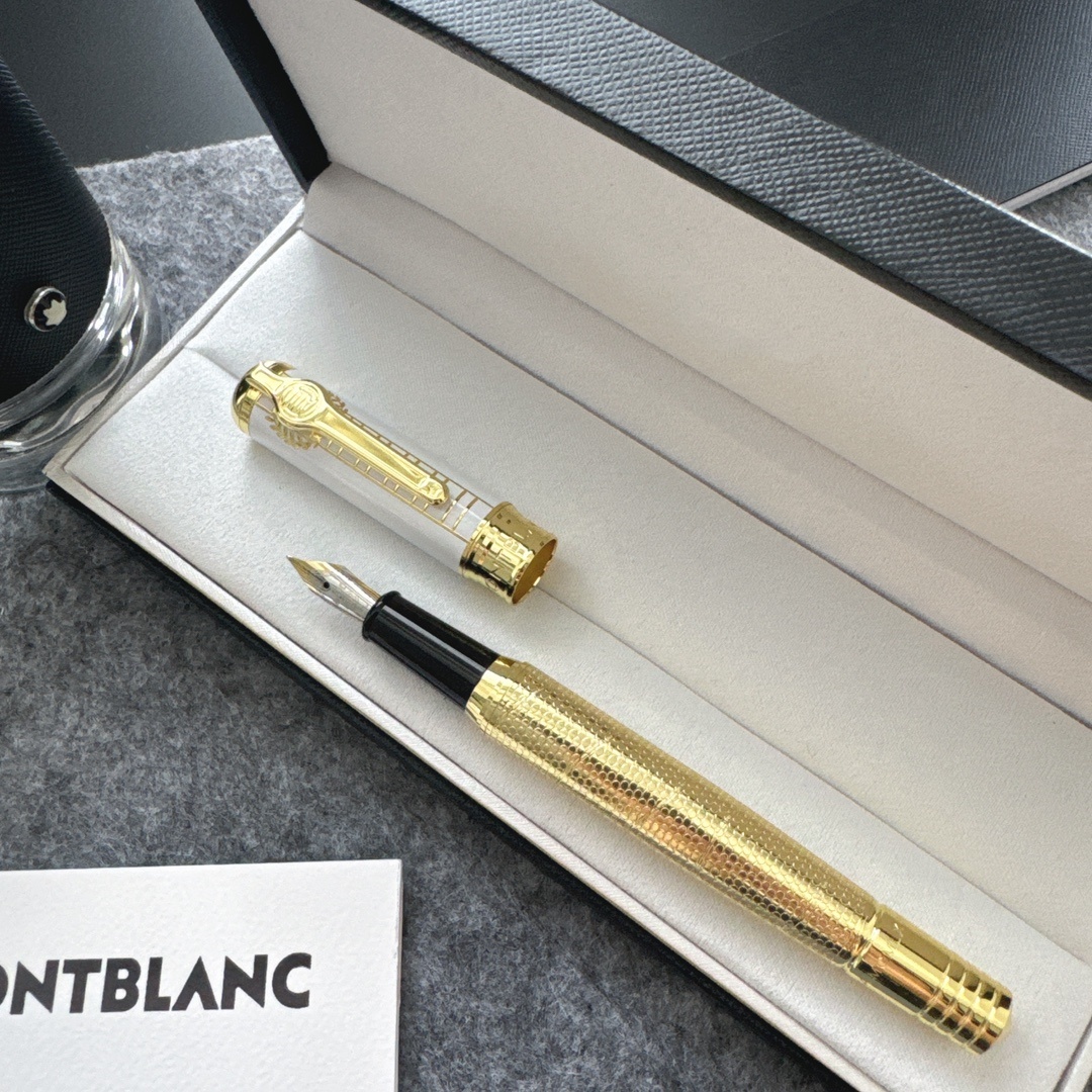 Designer Ballpoint Pen Brand Pen Administrative Roller Ball Pen Office Stationery Luxurs Promotion Metal Pens With Pens-Case For Gifts