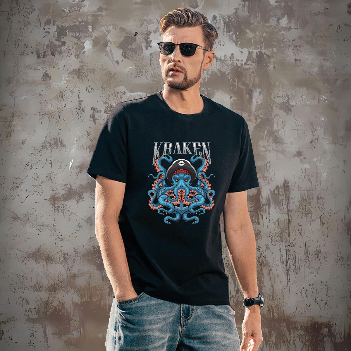 T Shirts Men 230g Cotton Daily Outfit Round Neck Short Sleeve DIY Printed Couples T Shirts DIY Customized Loose Tshirts