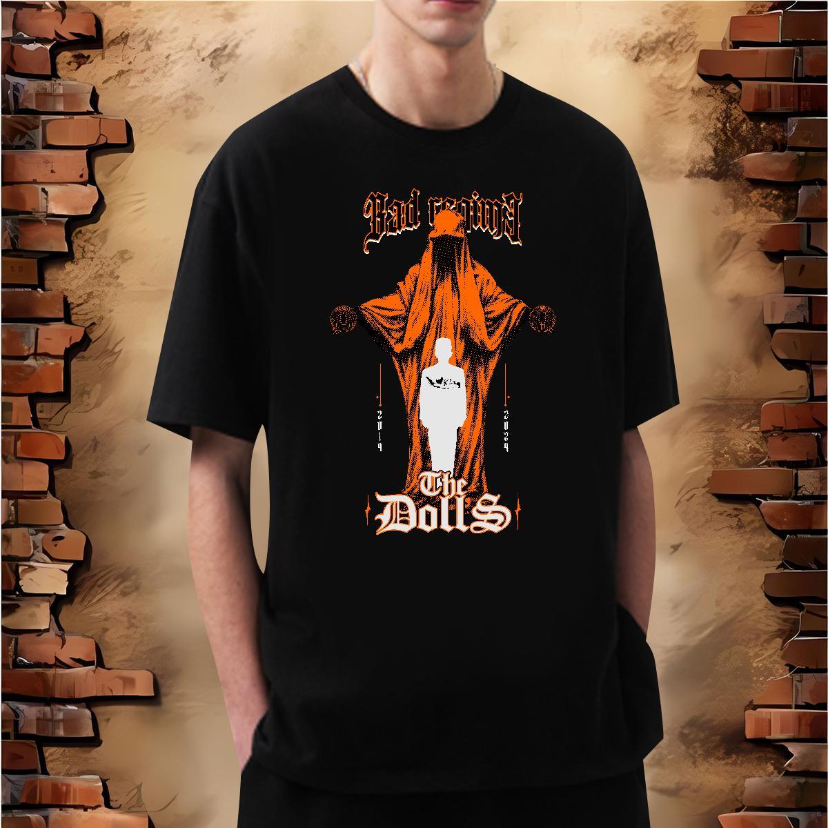 Brand portrait Mens T Shirts Outdoor Tshirts 230g Pure Cotton Stylist Breathable Asian Size Clothes