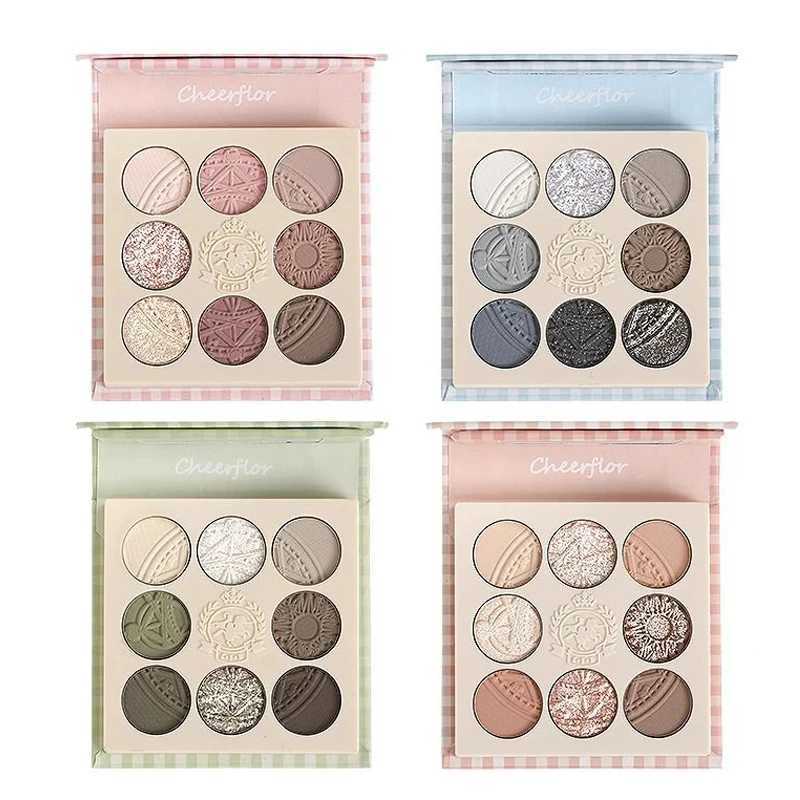 Cheerflor Angel Sculpting Eyeshadow Palette Earthy Tones Vintage Natural Matte Highlight Make-up EyeShadowsCL240812