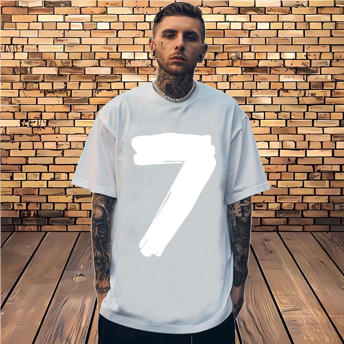 Cool Men Tshirts letter 230g Cotton Sports Casual Breathable Short Sleeve T Shirts Men DIY Logo Oversized 2024 Summer Clothes