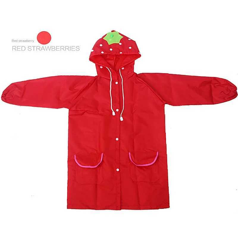 Raincoat Student Cartoon Animal Style Waterproof Kids Raincoat Baby Raincoat for Children Rain Coat Rainwear Rain Coat Kids Y240810