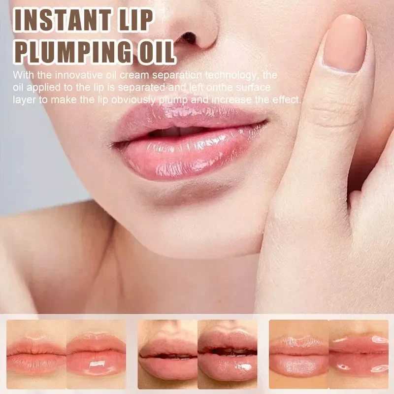 Lipstick Serum Instant Volume Essential Oil Increases Lip Elasticity Reduces Thin Line Repair Nourishes Sexy Beauty Lip Care W240810
