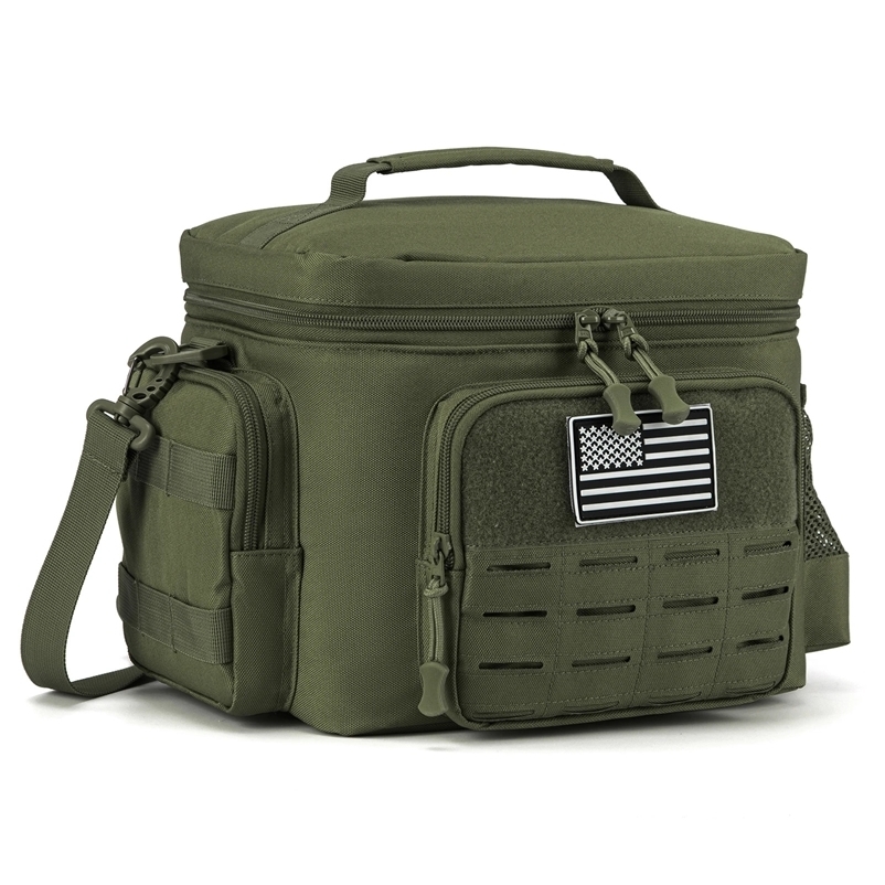 Tactical lunch box for men heavy-duty lunch bag leak proof and durable cooler bag picnic bag 240812
