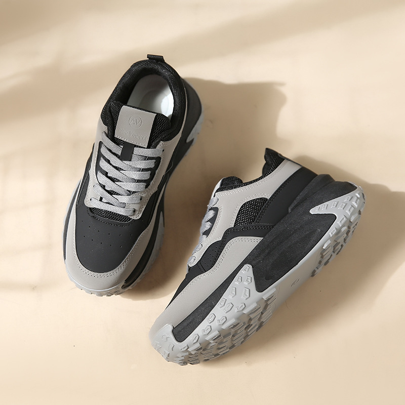 Ddmysports Spring New Thick Sole Dad For Female Students Versatile Matsuke Shoes Elevated Casual Sports CZ Outdoor