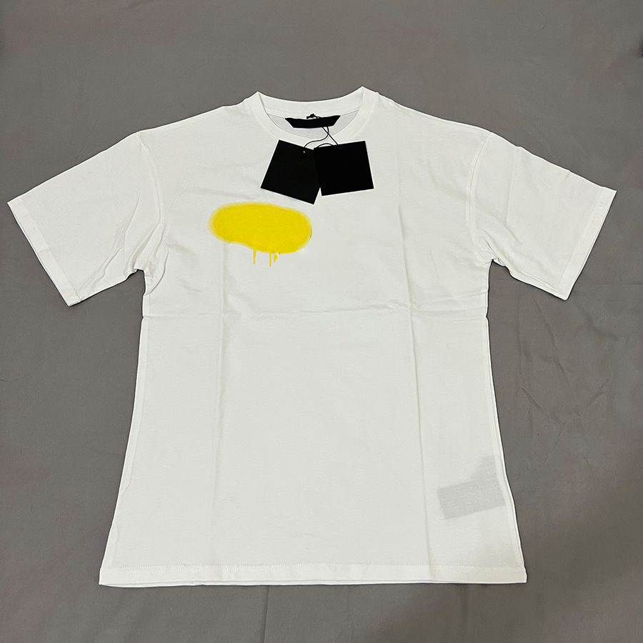 Designer t shirt luxury palms tshirt Clothing Graffiti spray letter print short sleeve t shirts spring summer palmangletshirts tide men and women polo tee tops shirt