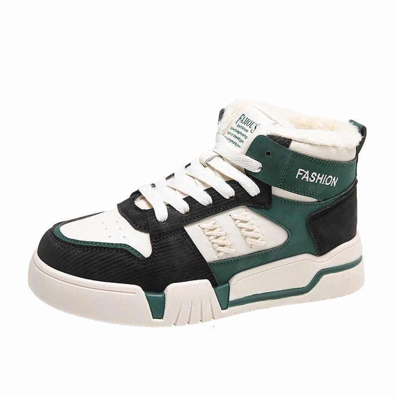 Ddmysports Winter New Thick Sole Little White With Velvet Korean Cotton Instagram Small Fragrance Student Casual Shoes XT Outdoor