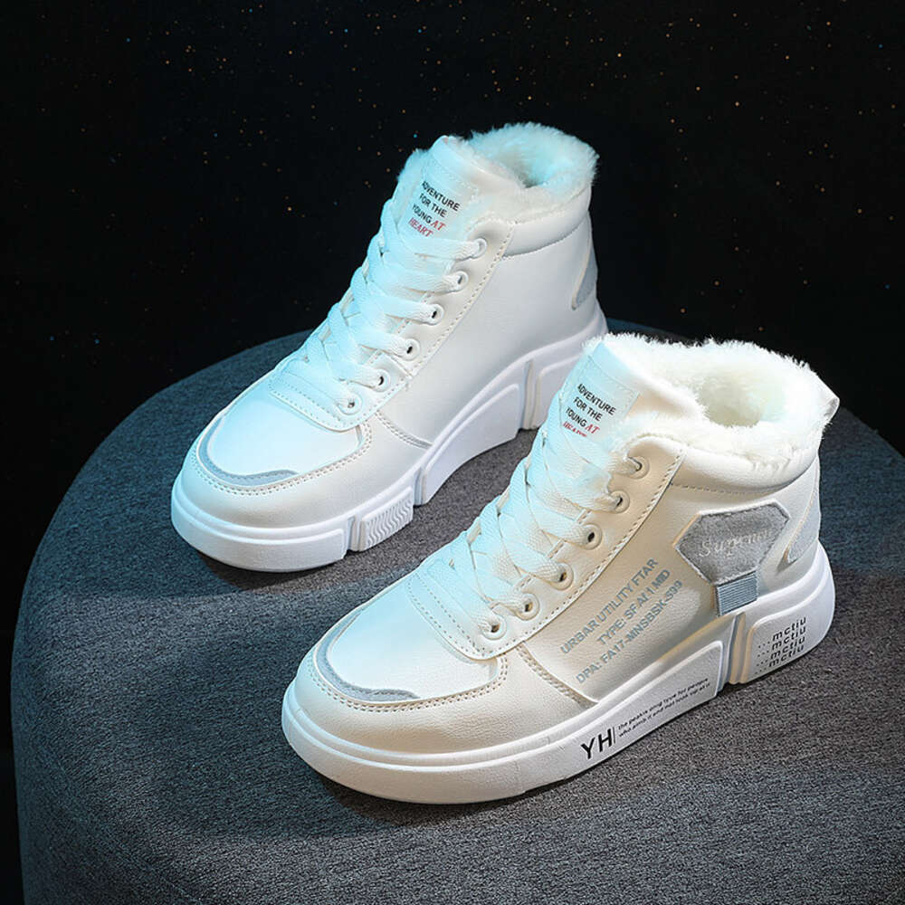 Ddmysports Cotton Winter Warm And Velvet Korean Edition Versatile Women S Shoes Student Snow Boots Outdoor