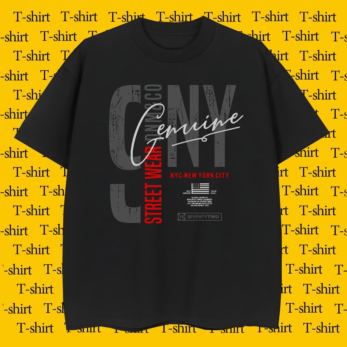 TOP Quality letter T Shirt For Man Street Men Tees 230g Pure Cotton Fashion New O-Neck Short Sleeve Graphic Tops