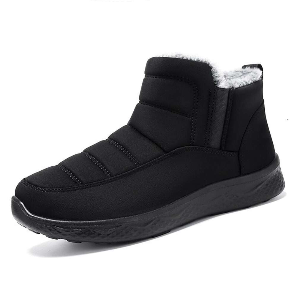 Ddmysports Live Broadcast Of Snow Men S Plush And Thick Boots Polyurethane Thermal Insulation Couple Cotton Shoes Outdoor Shoes