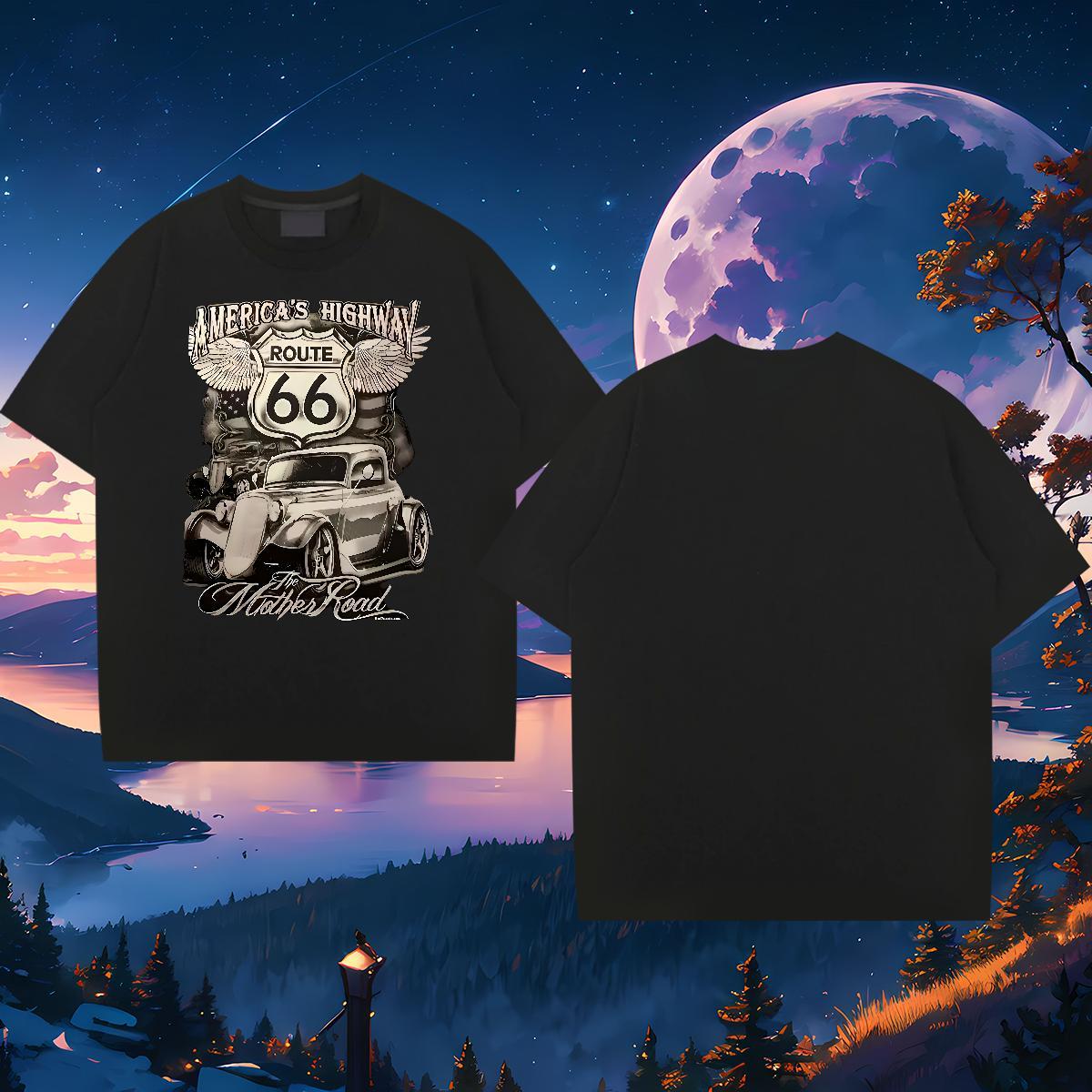 Designer T shirt car Tops 230g Pure Cotton Sport High Quality Plus Size Custom Breathable Crew Neck Men Tshirts
