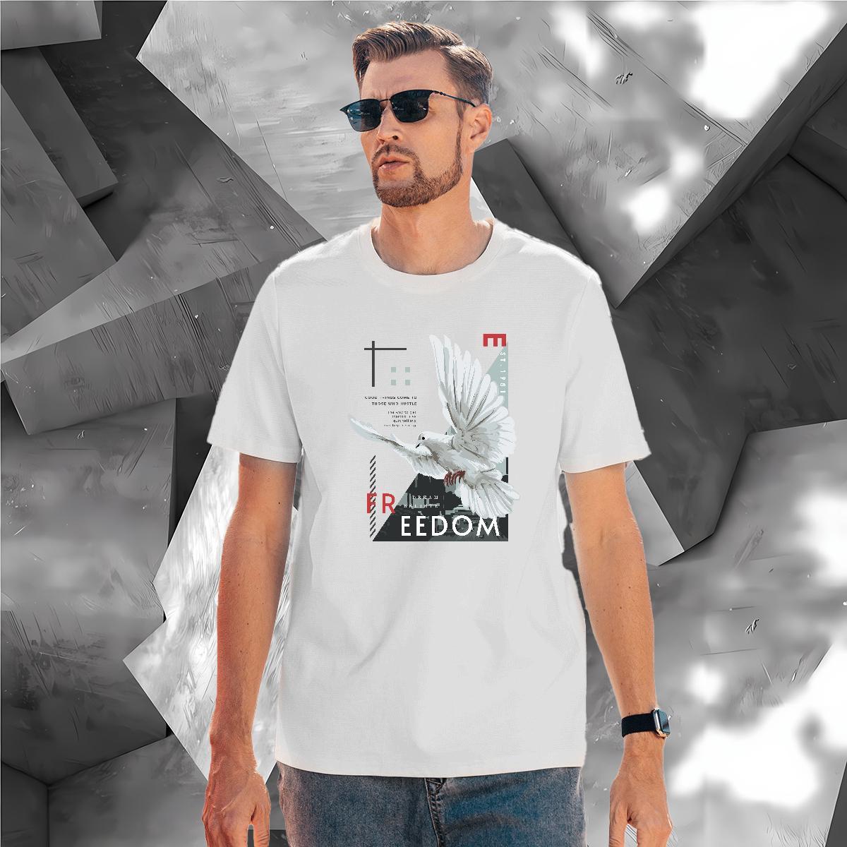 Cool cool Man T Shirts Street wear Hip Hop Men Clothes T-Shirt 100% Cotton 230g New Arrival O Neck Short Sleeves Customized Print Tee Shirt