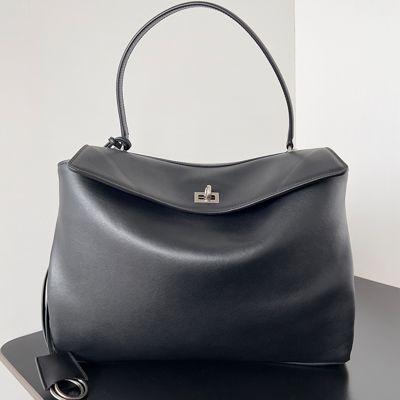 Designer Large Handle tote Bag Original Leather Women's Single Shoulder Crossbody Official Document with box