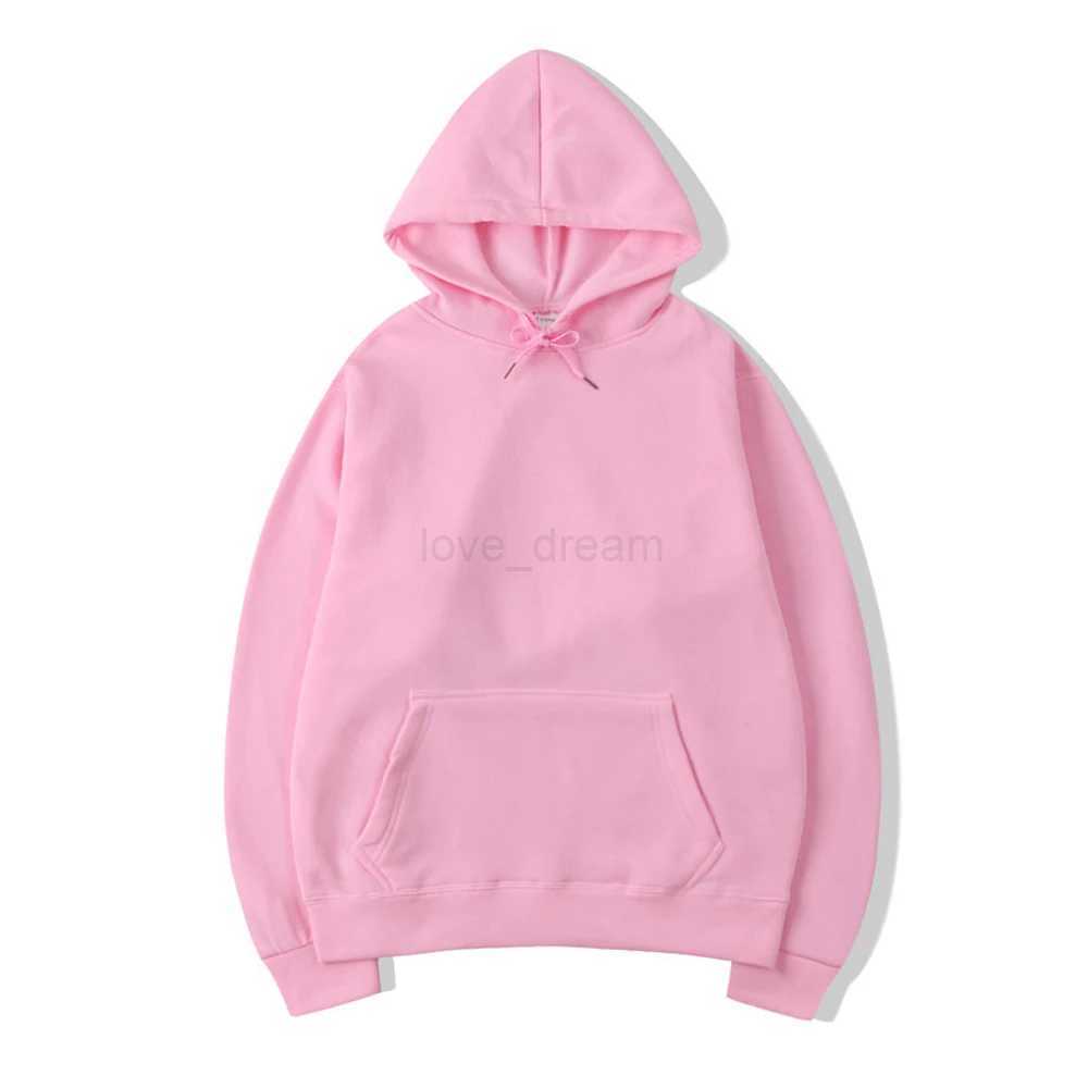 Mens/Womens Hoodies Spring Autumn Casual Fashion Hoodies Sweatshirts Solid Color Pocket Pullovers Hoodie TopsXJ240812
