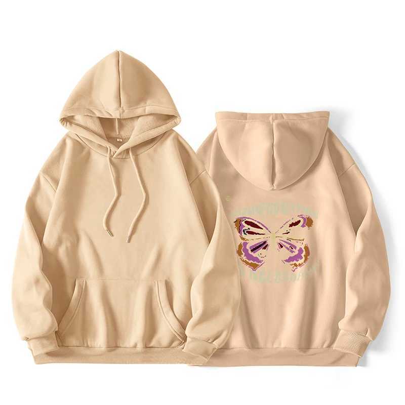 Blessyuki Oversized Harajuku Graphic Hoodie Mens Autumn Casual Loose Long Sleeve Sportswear Mens Retro High Street PulloverW240724