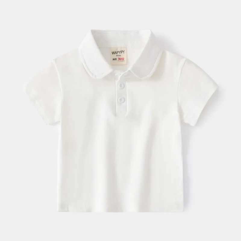 Summer Children POLO T-shirt for Boy Embroidery Dinosaur Boys T Shirt Kids Tops Tees Kids Clothes 1-7TXJ241225