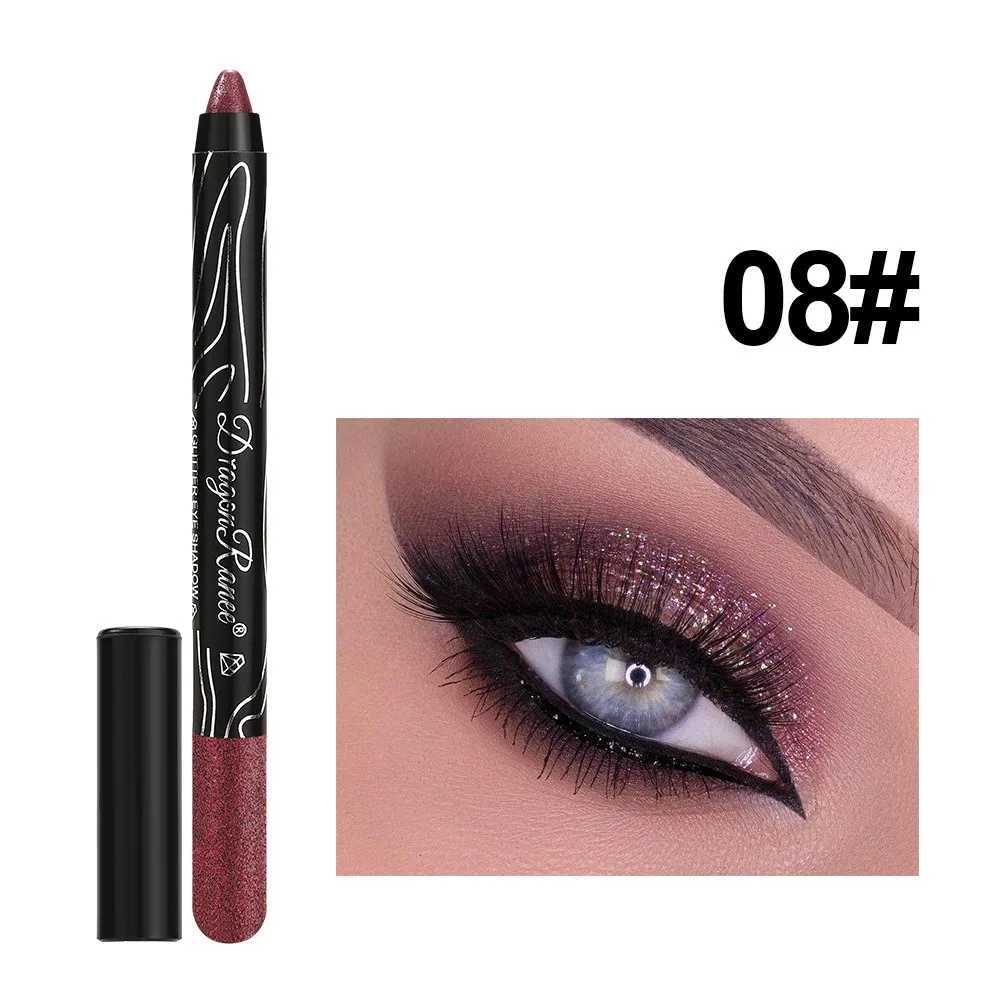 Metallic Golden Eyeshadow Pencil Glitter Silkworm Liner Pen Highlighter High Gloss Long Lasting Cream Eye Shadow Stick MakeupCL240812