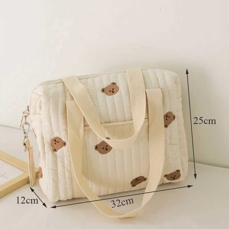 Baby stroller new maternity bag cotton embroidery cartoon urine bag bear rabbit lightweight baby sleeping bag W240812