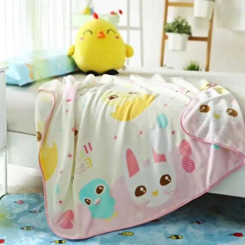 Spring summer newborn blanket childrens lunch break single-layer baby blanket kindergarten blanket office cover blanketW240810