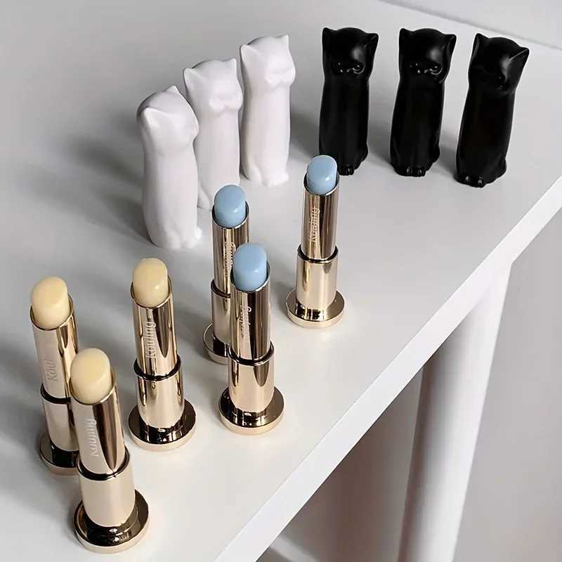 Discolor lipstick Moisturizing Cat lipstick High value Long lasting nourishing Colorless lipstick Soft base exfoliating lipstick W240810