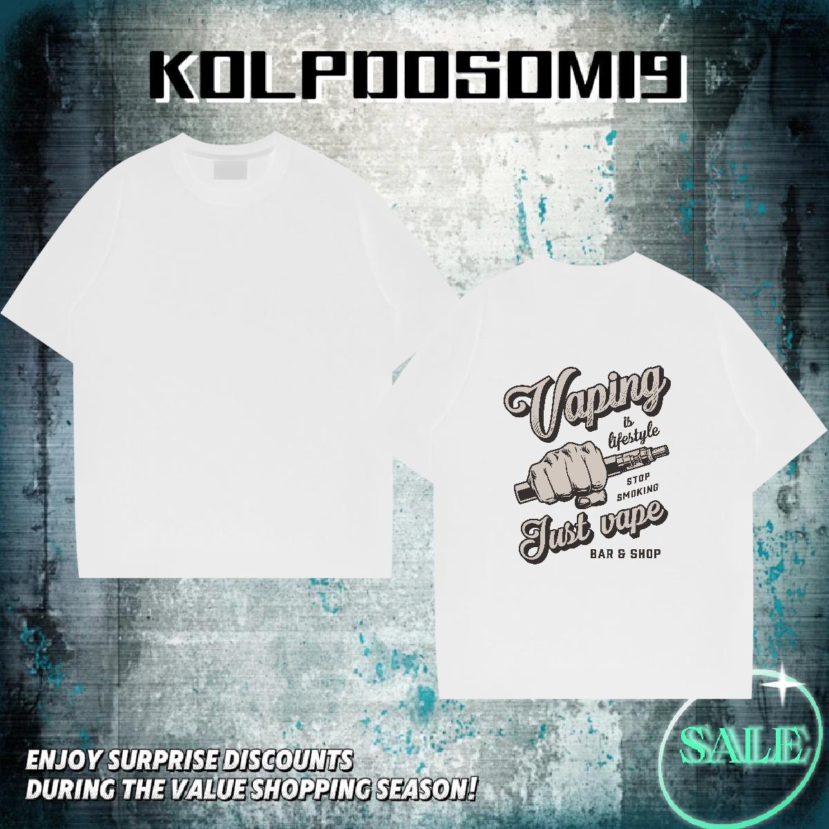 New Arrival T-Shirts tool Tops Shirt 230g Cotton Beach Cool Design Custom Printed Short Sleeve Soft Men Tees